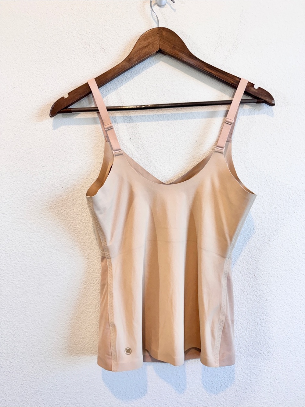 HoneyLove LiftWear Tank Sand Nude Size Medium Shaper Shapewear Built In Bra H69 - Picture 9 of 10
